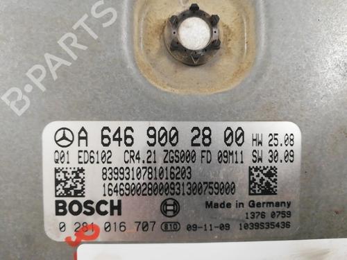 Engine control unit (ECU) MERCEDES-BENZ VITO / MIXTO Van (W639) 109 CDI (639.601, 639.603, 639.605) | BP25670099M57 - Image 2