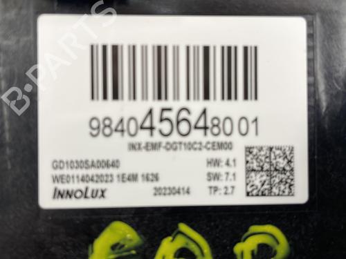 Used Display monitor Display monitor CITROËN C4 III (BA_, BB_, BC_) 1.2 PureTech 130 (BAHNSA, BAHNSB) (130 hp) 25669207 25669207