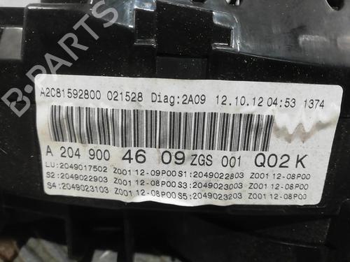 Used Instrument cluster MERCEDES-BENZ C-CLASS (W204) C 220 CDI (204.002) (170 hp) 25664889