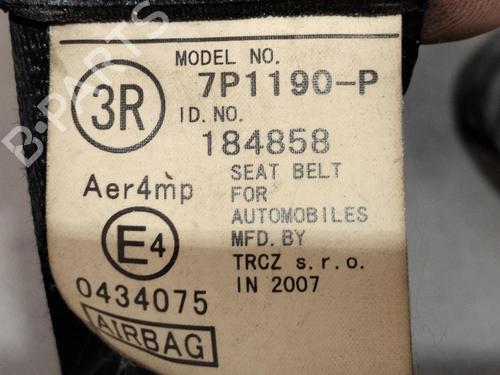 Front left seatbelt CITROËN C1 (PM_, PN_) 1.0 | BP40457873I26 - Image 4