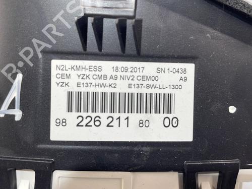 Instrument cluster PEUGEOT 208 I (CA_, CC_) 1.2 VTI 82 | BP29353631C47 