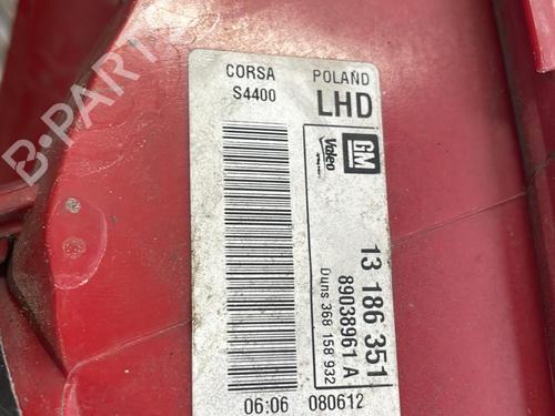 Højre baglygte OPEL CORSA D (S07) 1.0 (L08, L68) | BP25670401C35 