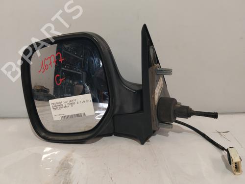 Used Left mirror PEUGEOT PARTNER Box Body/MPV (5_, G_) 1.9 D (69 hp) 31691268