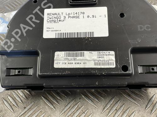 Instrument cluster RENAULT TWINGO III (BCM_, BCA_) 0.9 TCe 90 (BCM9, BCM2) | BP25665581C47 