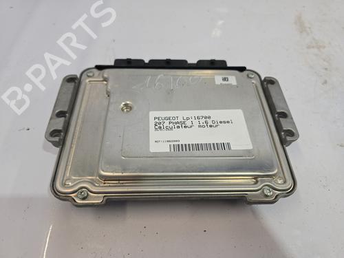Used Engine control unit (ECU) PEUGEOT 207 (WA_, WC_) 1.6 HDi (90 hp) 31908788
