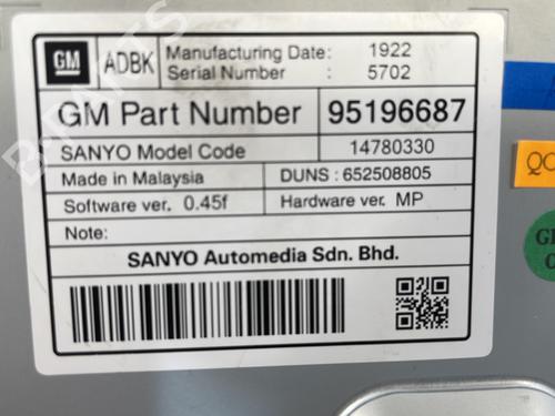 Display monitor OPEL ASTRA J GTC 2.0 OPC Turbo (08) | BP26954543C48 