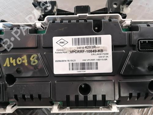 Used Instrument cluster RENAULT CLIO IV Grandtour (KH_) 1.5 dCi 90 (KHN3, KHN4) (90 hp) 25663375