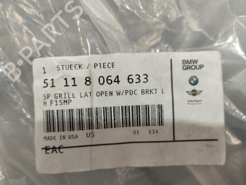 Used Grille Grille BMW X5 (F15, F85) M 50 d (381 hp) 36224264 36224264