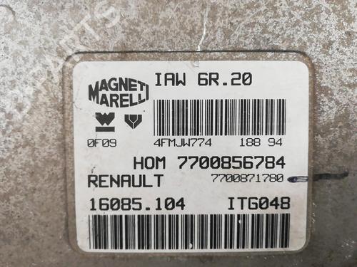 Used Engine control unit (ECU) RENAULT TWINGO I (C06_) 1.2 (C066, C068) (58 hp) 25669896