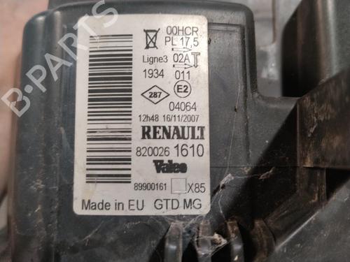 Used Left headlight Left headlight RENAULT CLIO III (BR0/1, CR0/1) 1.5 dCi (BR0H, CR0H, CR1S, BR1S) (106 hp) 39721483 39721483