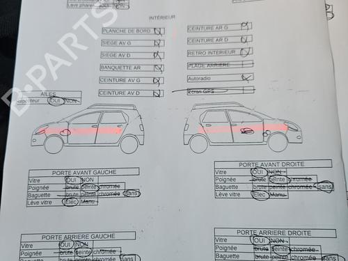 Instrument cluster DACIA DUSTER (HS_) 1.5 dCi | BP30590944C47 - Image 7
