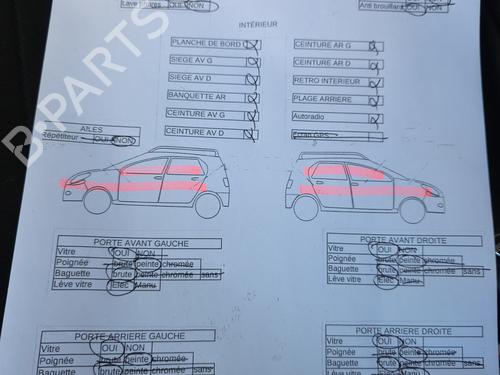 Drzwi tylne prawe CITROËN C4 I (LC_) 1.6 HDi | BP30821121C5