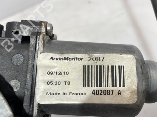 Front left window mechanism RENAULT KANGOO / GRAND KANGOO II (KW0/1_) 1.5 dCi 90 (KW05, KW08, KW0G, KW11) | BP28293241C22 