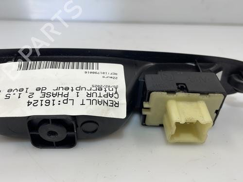 Used Left rear window switch Left rear window switch RENAULT CAPTUR I (J5_, H5_) 1.5 dCi 90 (J5N4, J5M5, J5MW, J5M6, J5AL, J5AJ) (90 hp) 25669142 25669142
