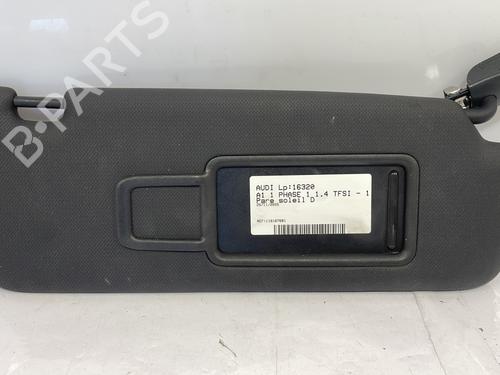 Used Right sun visor AUDI A1 (8X1, 8XK) 1.4 TFSI (122 hp) 30577981