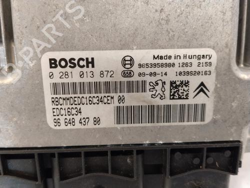 Used Engine control unit (ECU) Engine control unit (ECU) PEUGEOT PARTNER Box Body/MPV 1.6 HDi (75 hp) 34202069 34202069
