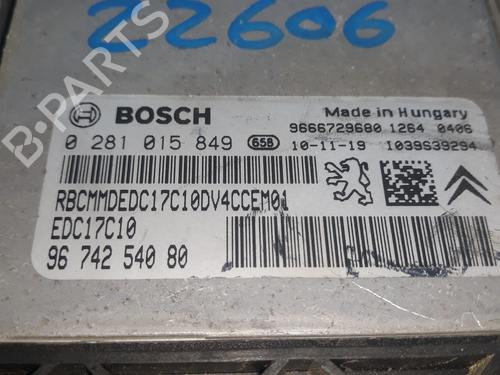 Engine control unit (ECU) CITROËN C3 II (SC_)  | BP16779207M57 