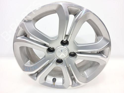 Used Rim PEUGEOT 208 I (CA_, CC_) 1.2 VTI 82 (82 hp) 23136914