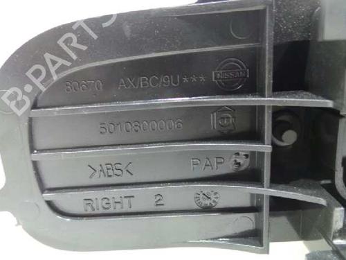 Rear right interior door handle NISSAN MICRA III (K12) 1.2 16V | BP4397014I16