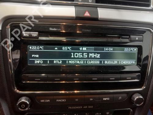 Used Radio SKODA SUPERB II Estate (3T5) 2.0 TDI 16V (140 hp) 16519546