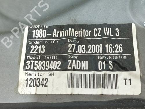 Rear right window mechanism SKODA SUPERB II (3T4) 2.0 TDI | BP26592642C25 