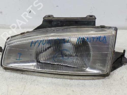 Used Left headlight HYUNDAI LANTRA I (J-1) 1.5 i.e. (86 hp) 128464
