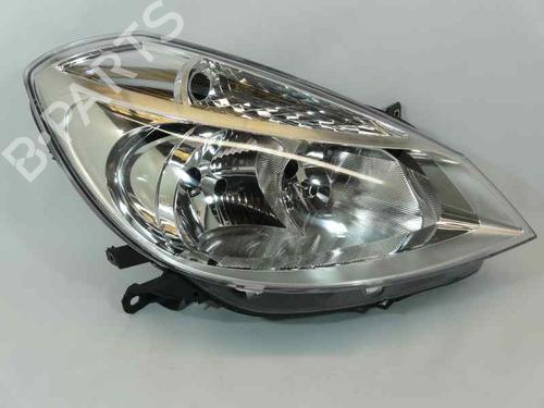 Used Right headlight Right headlight RENAULT CLIO III (BR0/1, CR0/1) [2005-2014] 36222542 36222542