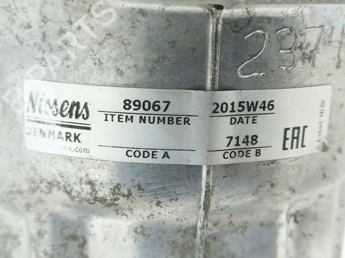 AC compressor PEUGEOT 307 SW (3H) 1.6 HDI 110 | BP29460535M34 