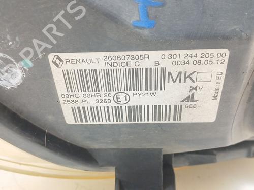 Left headlight RENAULT MEGANE III Hatchback (BZ0/1_, B3_) 1.5 dCi (BZ09, BZ0D, BZ1W, BZ29, BZ14) | BP40298455C28 - Image 5