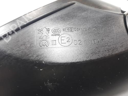Left mirror PEUGEOT 208 I (CA_, CC_) 1.4 HDi | BP18029841C26 