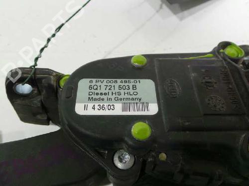 Pedal VW POLO IV (9N_, 9A_) 1.4 TDI | BP1597904I4 