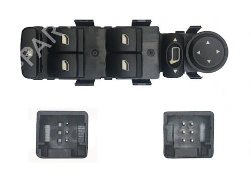 Used Left front window switch Left front window switch CITROËN C4 I (LC_) [2004-2014] 21379714 21379714