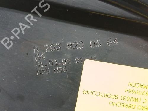 Right taillight MERCEDES-BENZ C-CLASS Coupe (CL203) C 230 Kompressor (203.747) | BP22804224C35 