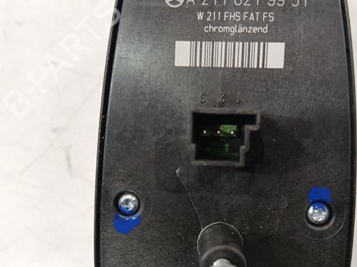 Left front window switch MERCEDES-BENZ E-CLASS (W211) E 270 CDI (211.016) | BP38703392I27 - Image 5