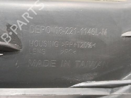 Left headlight HYUNDAI i30 (FD) 1.6 CRDi | BP23107793C28 