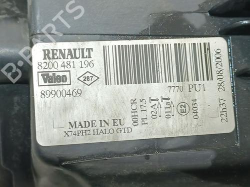 Left headlight RENAULT LAGUNA II (BG0/1_) 2.0 16V (BG00, BG0K, BG0P, BG0W) | BP30206760C28  - Image 8