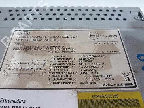 Radio KIA CARENS II MPV (FJ)  | BP12237389E6 