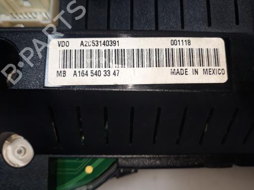 Instrument cluster MERCEDES-BENZ M-CLASS (W164) ML 420 CDI 4-matic (164.128) | BP11035417C47 
