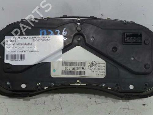 Instrument cluster PEUGEOT 307 (3A/C) 2.0 HDi 110 | BP208976C47 