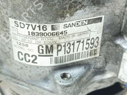 AC compressor SAAB 9-3 (YS3F, E79, D79, D75)  | BP26977076M34 