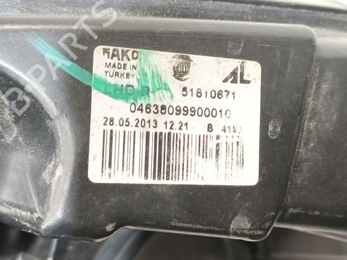 Koplamp rechts FIAT DOBLO Bus (263_) 1.6 D Multijet (263AXD1B, 263AXX1B) | BP30533648C29 