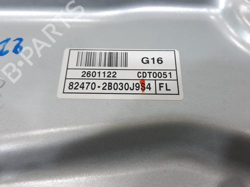 Front left window mechanism HYUNDAI SANTA FÉ II (CM) 2.2 CRDi GLS | BP17484950C22 