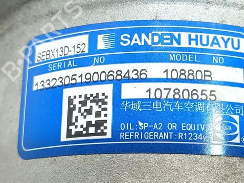 AC compressor MG MG ZS SUV 1.5 VTi | BP26548666M34 