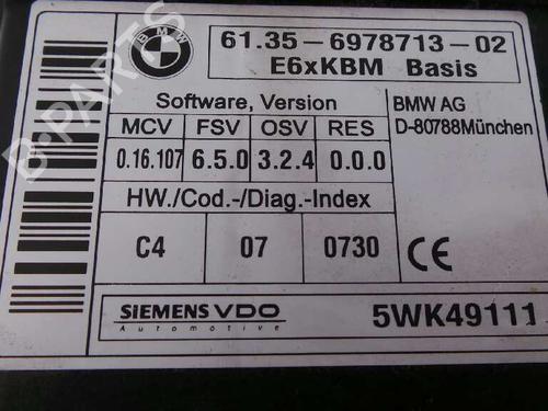 Módulo eletrónico BMW 5 (E60) 520 d | BP2284285M83 