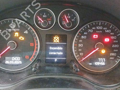 Used Instrument cluster AUDI A3 (8P1) 2.0 TDI 16V (140 hp) 28512073