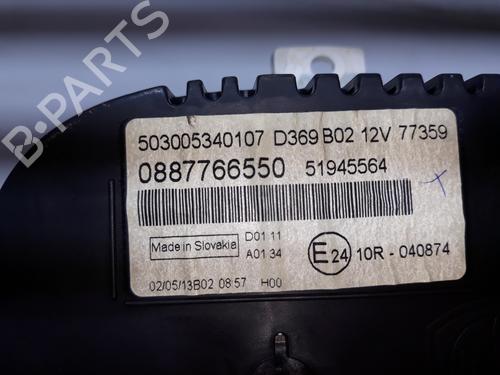Instrument cluster FIAT PANDA VAN (312_, 519_) 1.2 LPG (312CXA1A) | BP21288033C47 