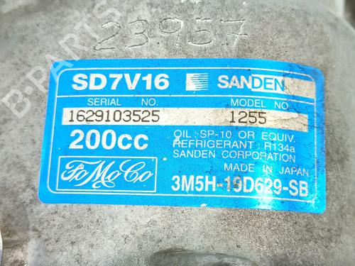 AC compressor VOLVO S40 II (544) 1.6 D | BP30176287M34