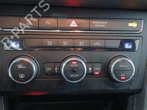 AC Styreenhet / Manøvreringsenhet SEAT LEON (5F1) 1.5 TGi (131 hp) 31814905