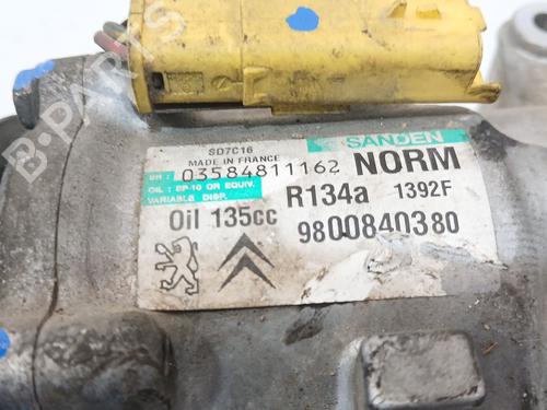 AC compressor PEUGEOT 508 I (8D_) 2.0 HDi | BP36934080M34  - Image 8