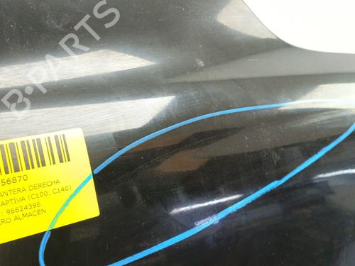 Right front fenders CHEVROLET CAPTIVA (C100, C140) 2.0 D 4WD | BP29595269C42 
